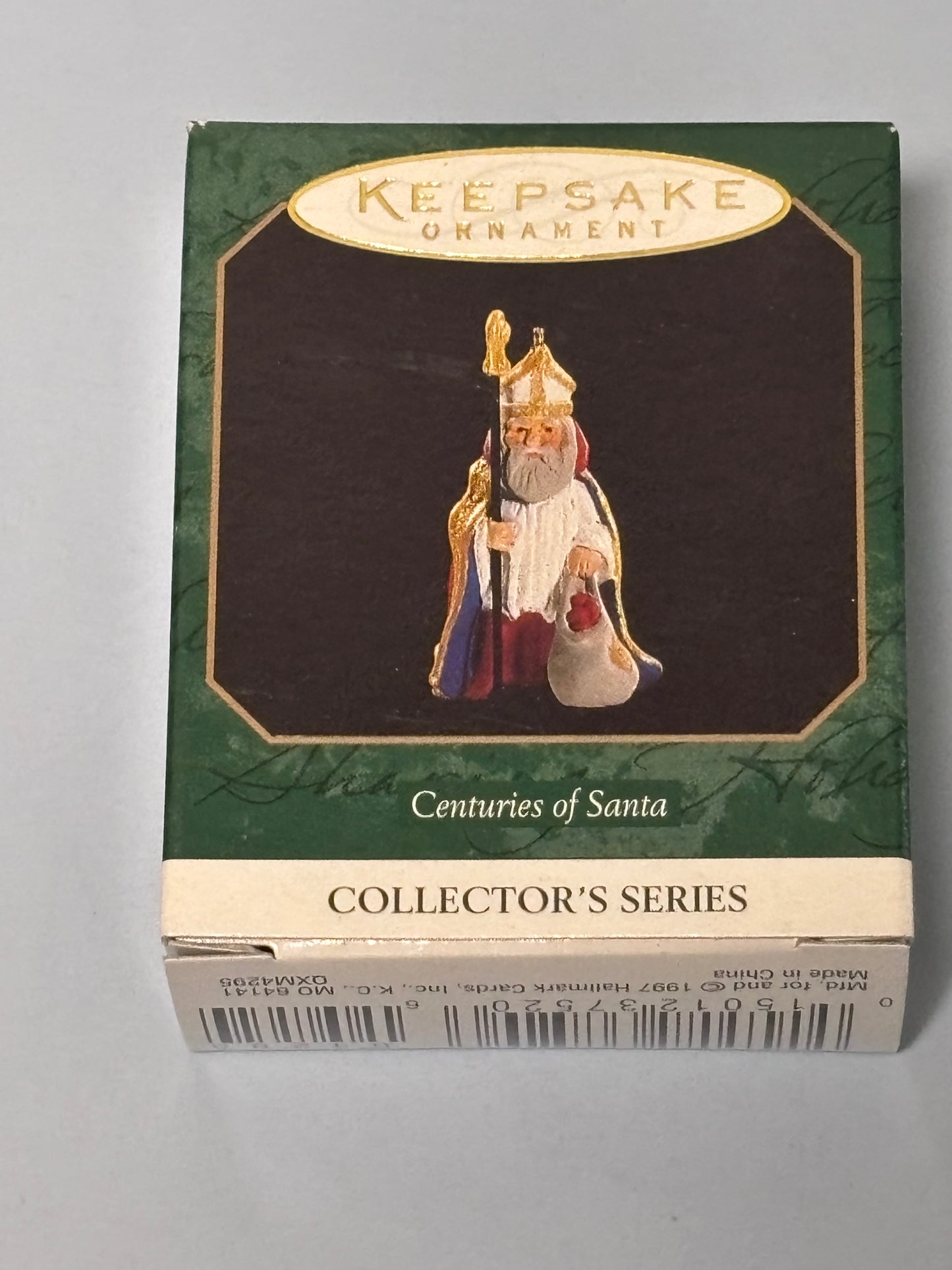 1997 Hallmark Keepsake Ornament Centuries Of Santa Miniature Collector Series #4