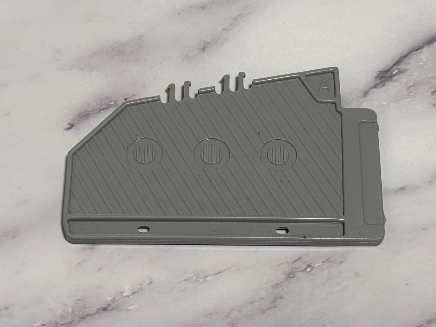 GoBots Command Center Gray Floor Section A Accessory Part 1984 Bandai Tonka