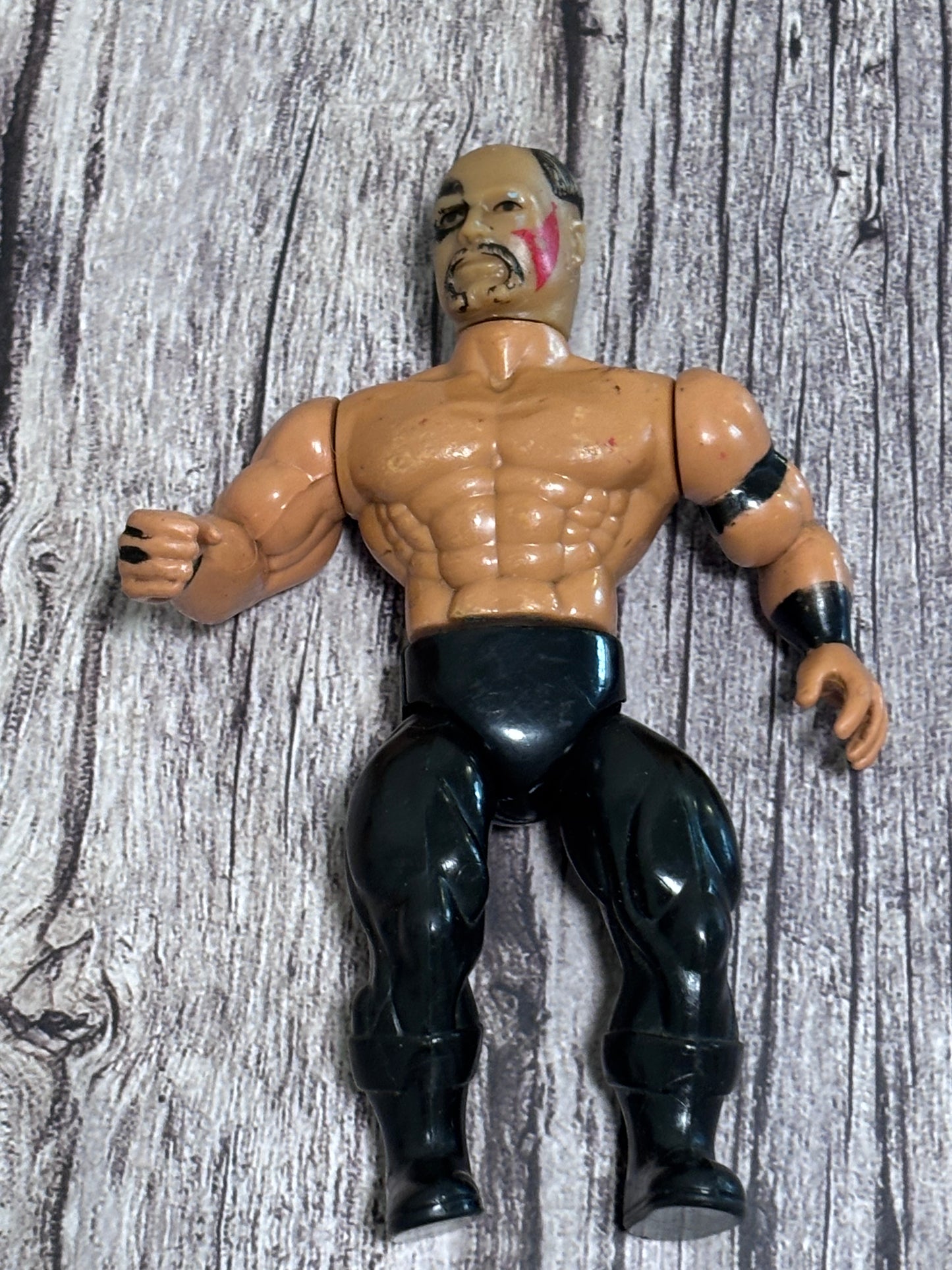 AWA All Star Wrestlers Road Warrior Hawk Action Figure Remco 1985 Wrestling NWA
