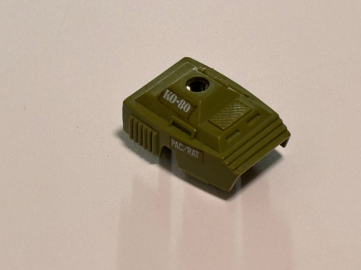 G.I. GI Joe 1983 PAC RAT Machine Gun Turret Top Part