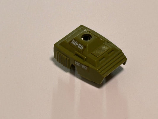 G.I. GI Joe 1983 PAC RAT Machine Gun Turret Top Part