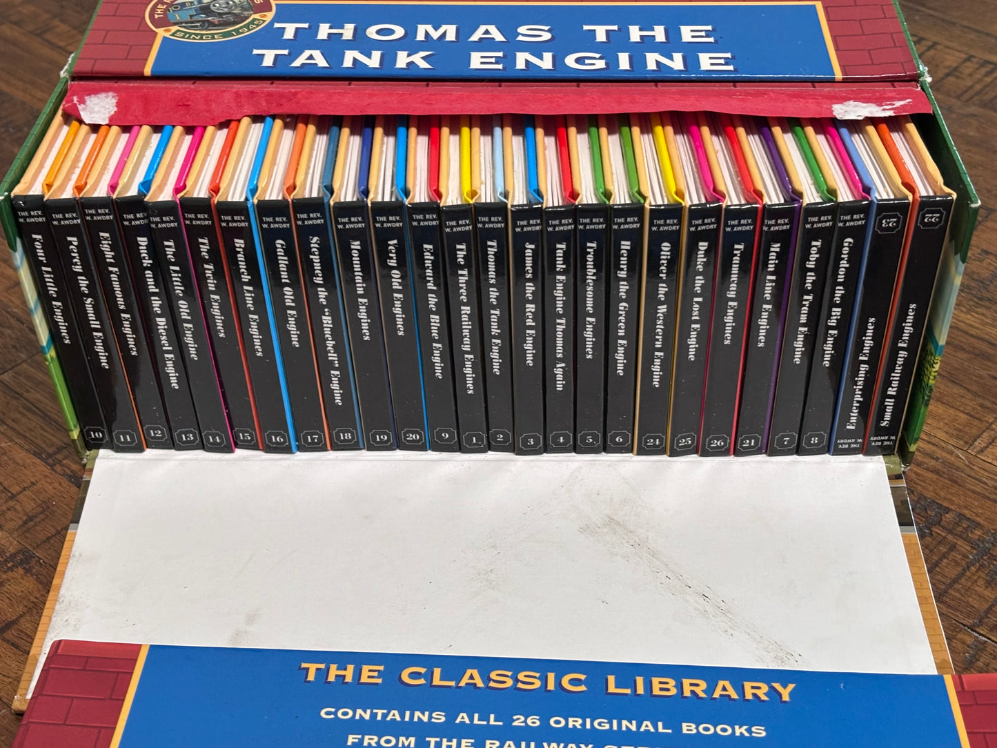 Thomas the Tank Engine The Classic Library Station Box by Wilbert V. Awdry 2002 Hardcover Book