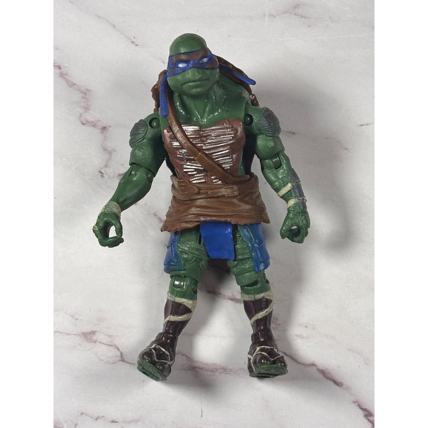 2014 Playmates Leonardo TMNT Movie Action Figure Teenage Mutant Ninja Turtles 5”