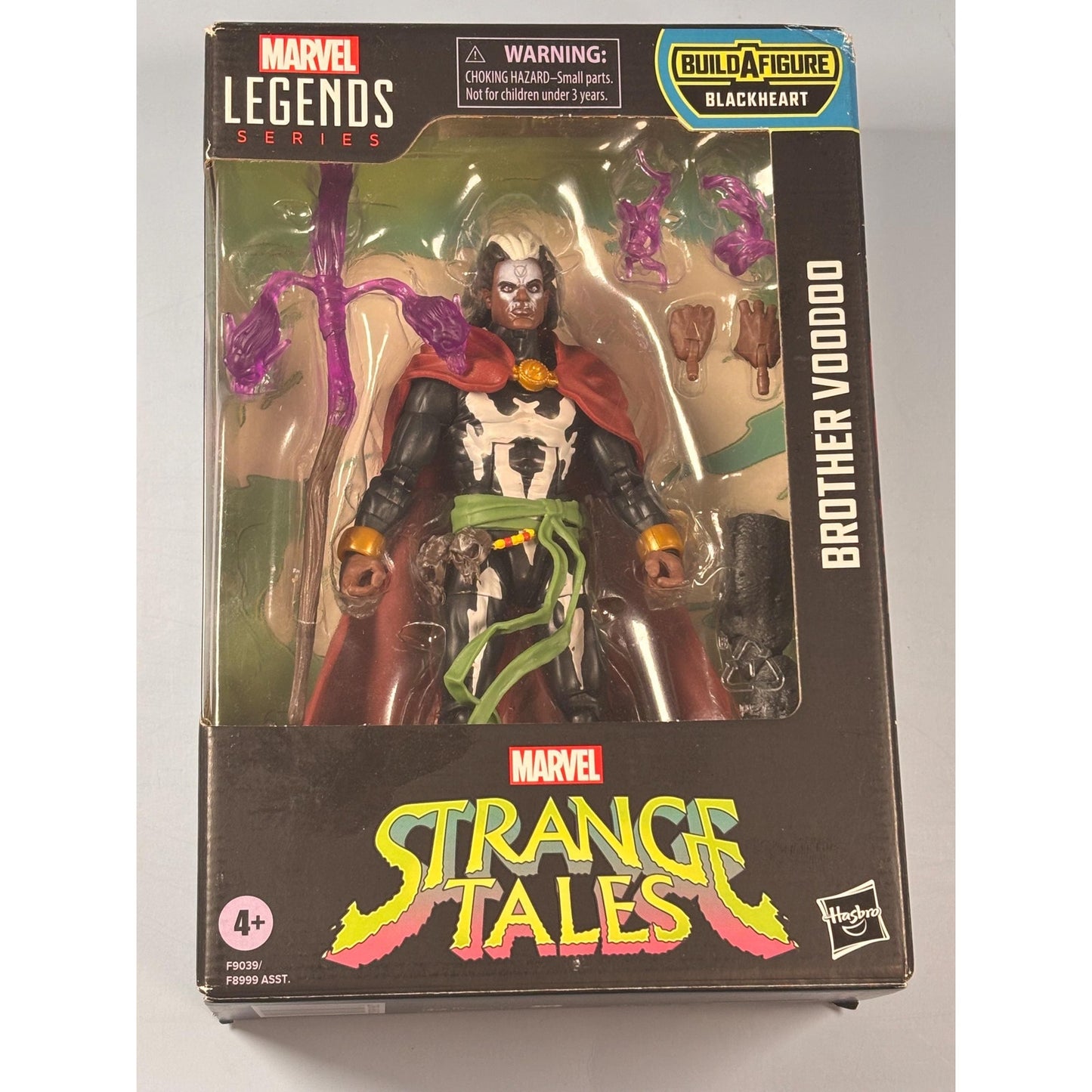 New Marvel Legend Brother Voodoo Action Figure Sealed BAF Blackheart Hasbro 2024