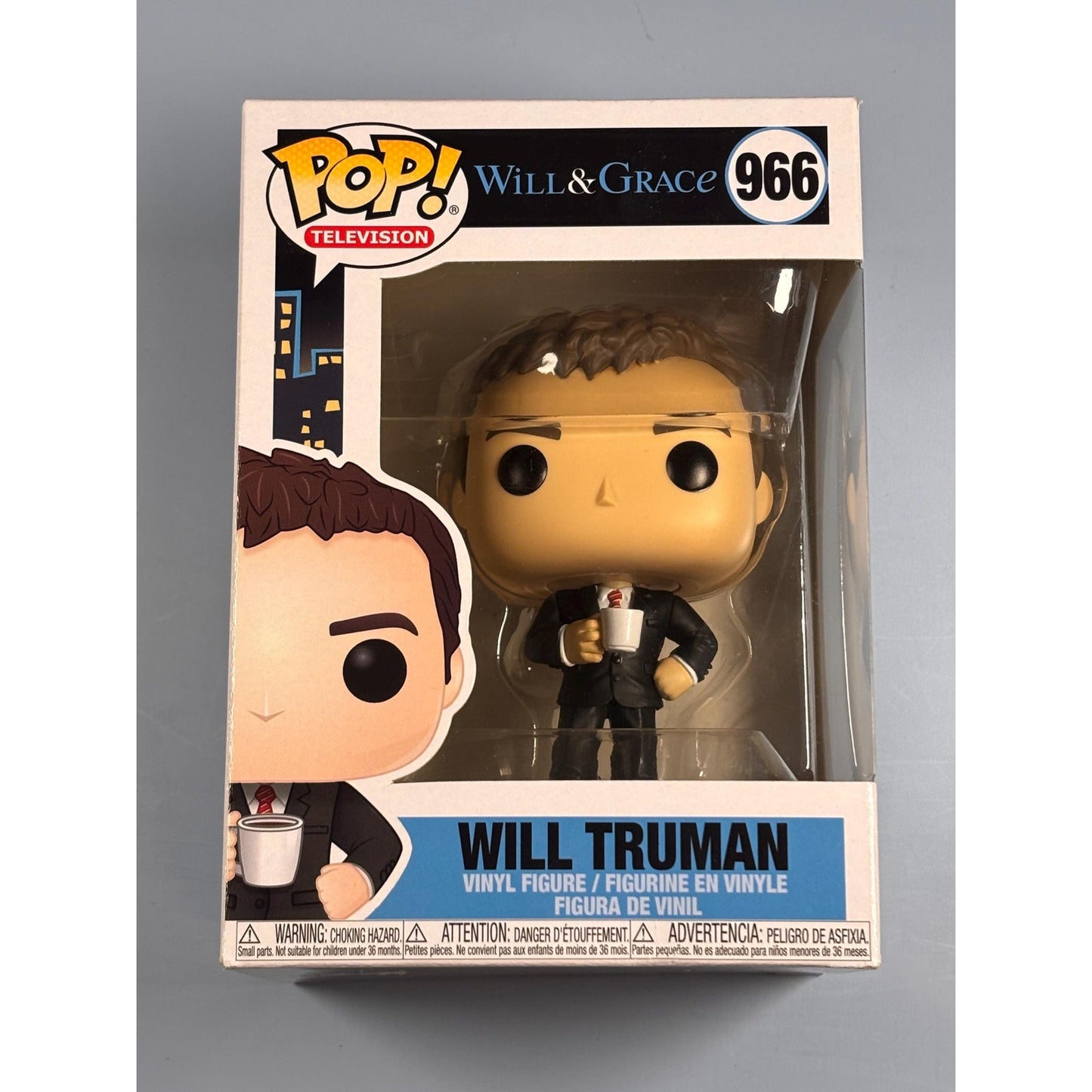 Funko POP! Television - Will & Grace Vinyl Figure - WILL TRUMAN #966 - New