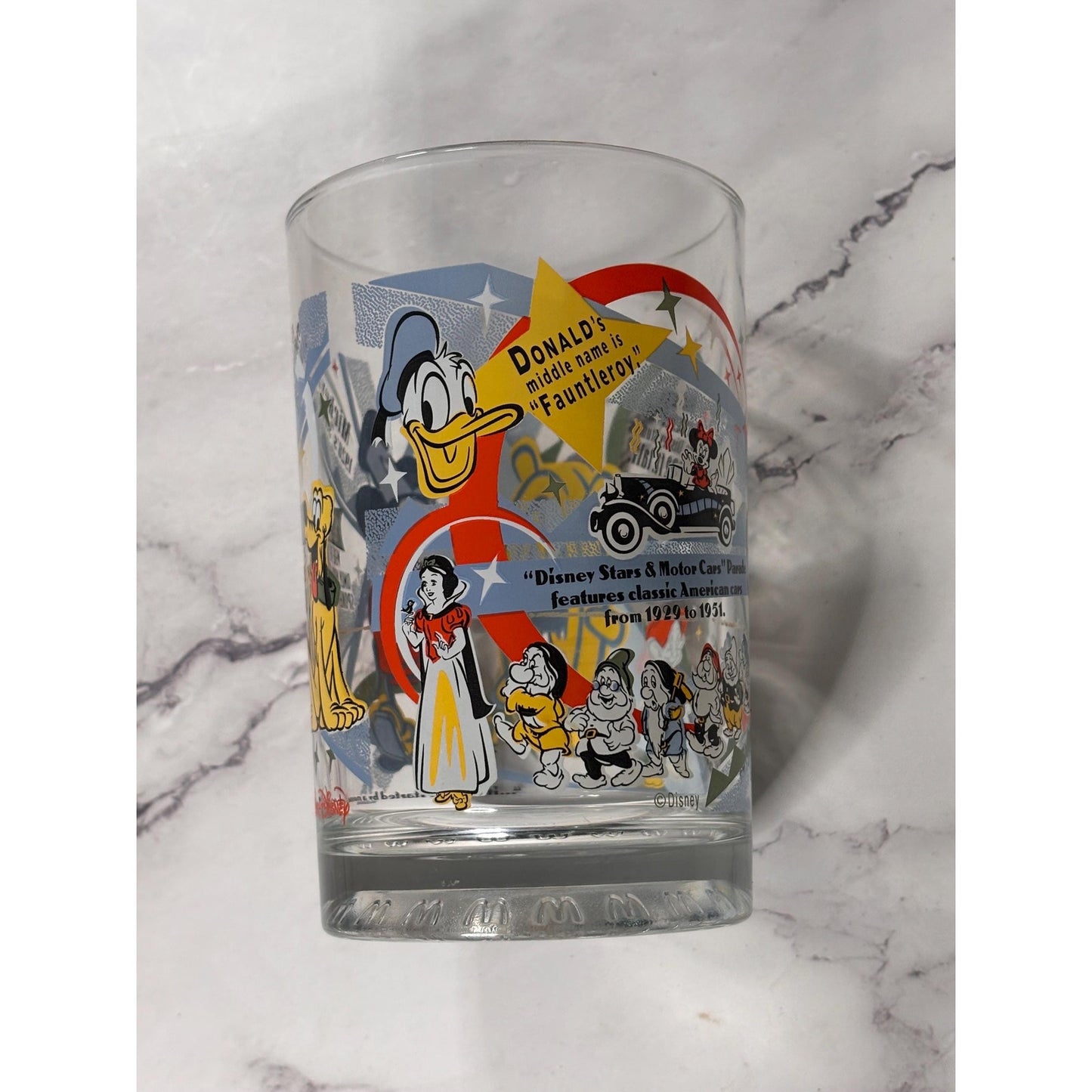 Mcdonald's Walt Disney World 100 Years Of Magic Glass Cup