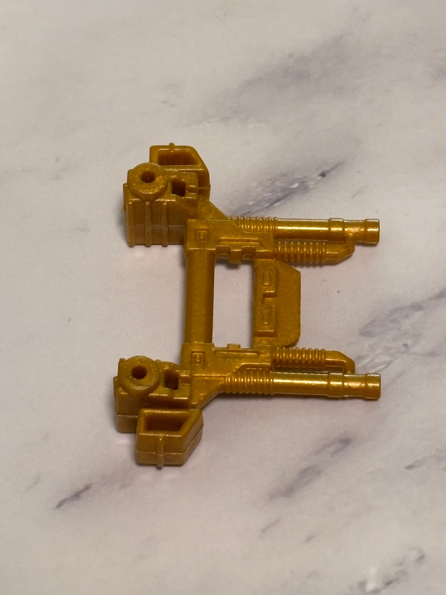 GI Joe Destro Despoiler Double Gun 1988 Demon Vehicle Gold Part