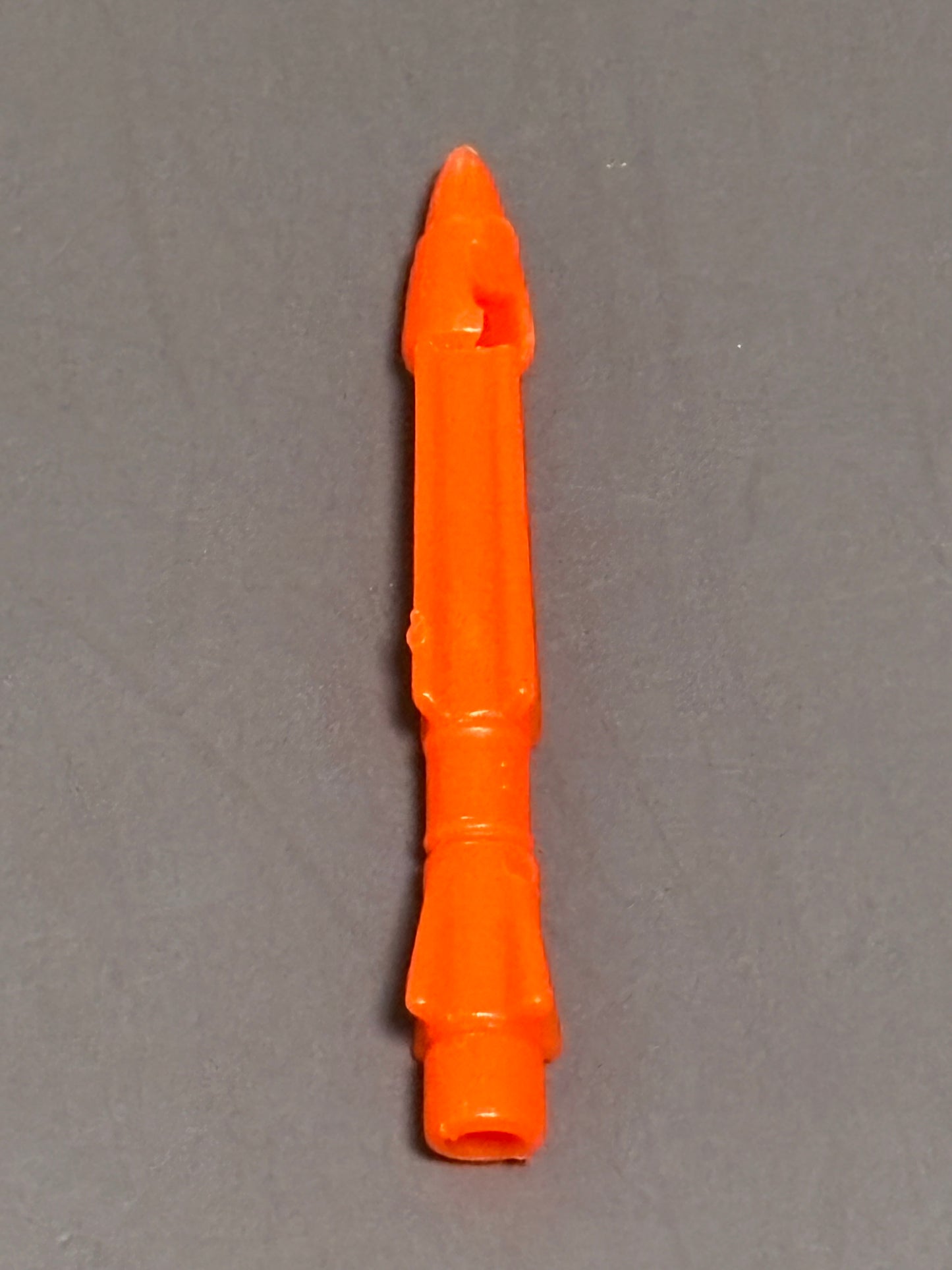 Vintage 1985 M.A.S.K. Mask Switchblade Missile Orange Bomb Accessory Part Kenner