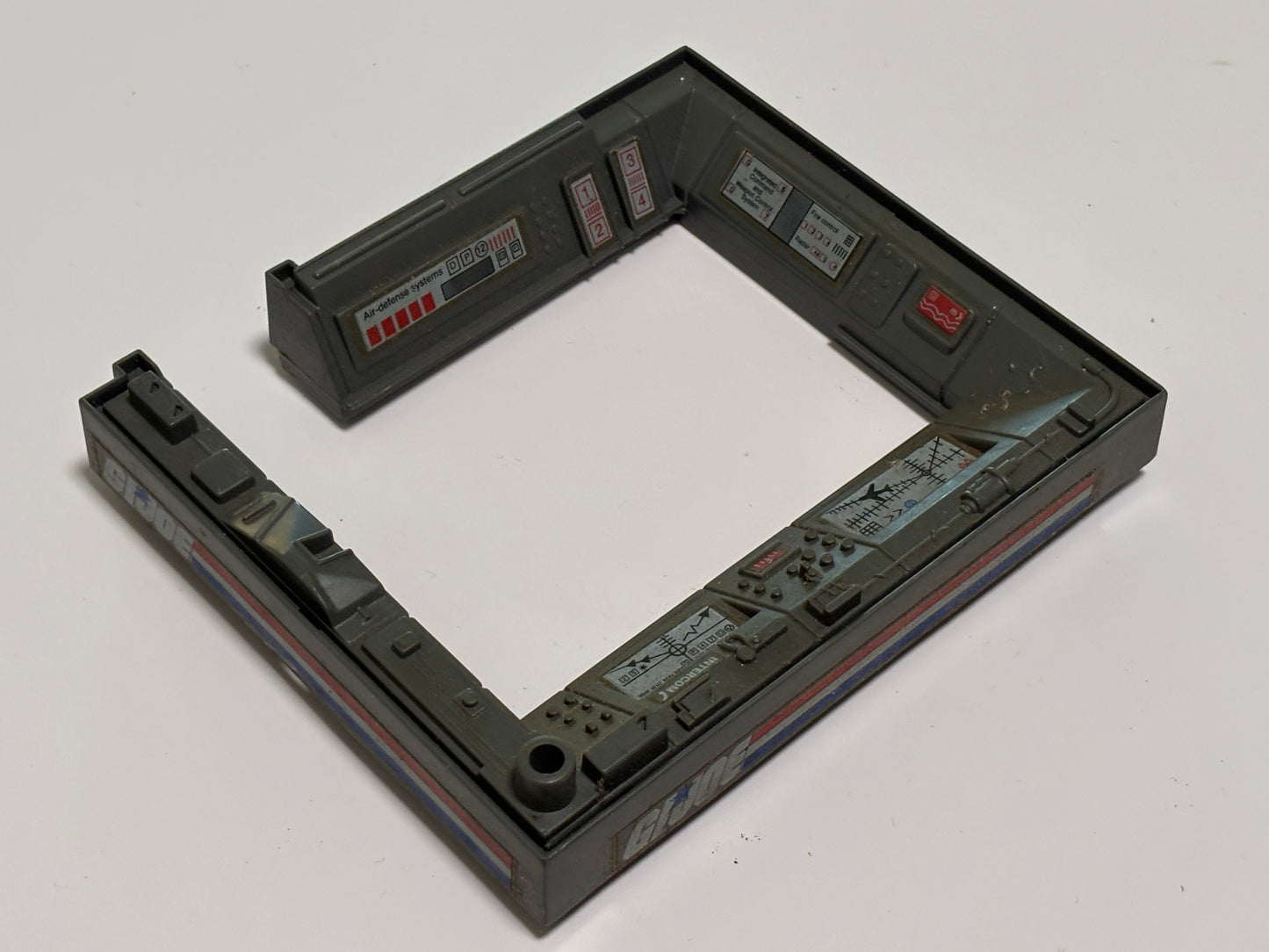 Vintage G.I. Joe Headquarter Comm Center Control Room Panel Piece M-3972-1 ARAH