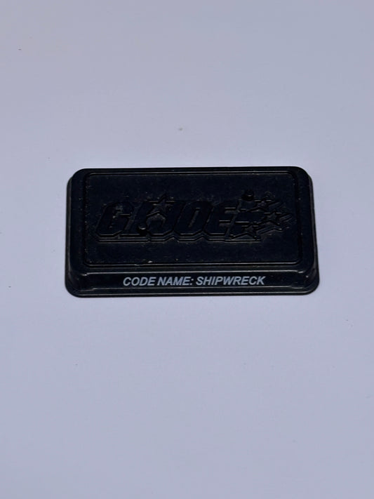 GI Joe 25th Anniversary Vintage Figure Stand Part Accessory 2007 Code Name Shipwreck