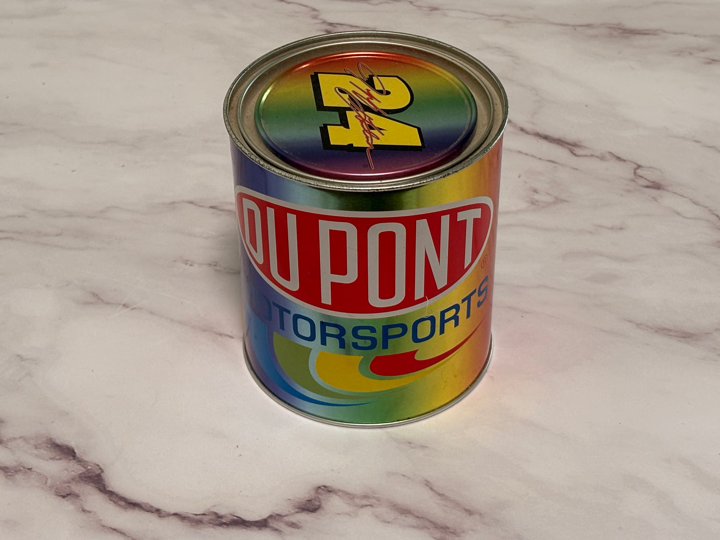 DU Pont Motorsports Oil Can 2002 #24 Gordon Exact Replica Car NASCAR Racing