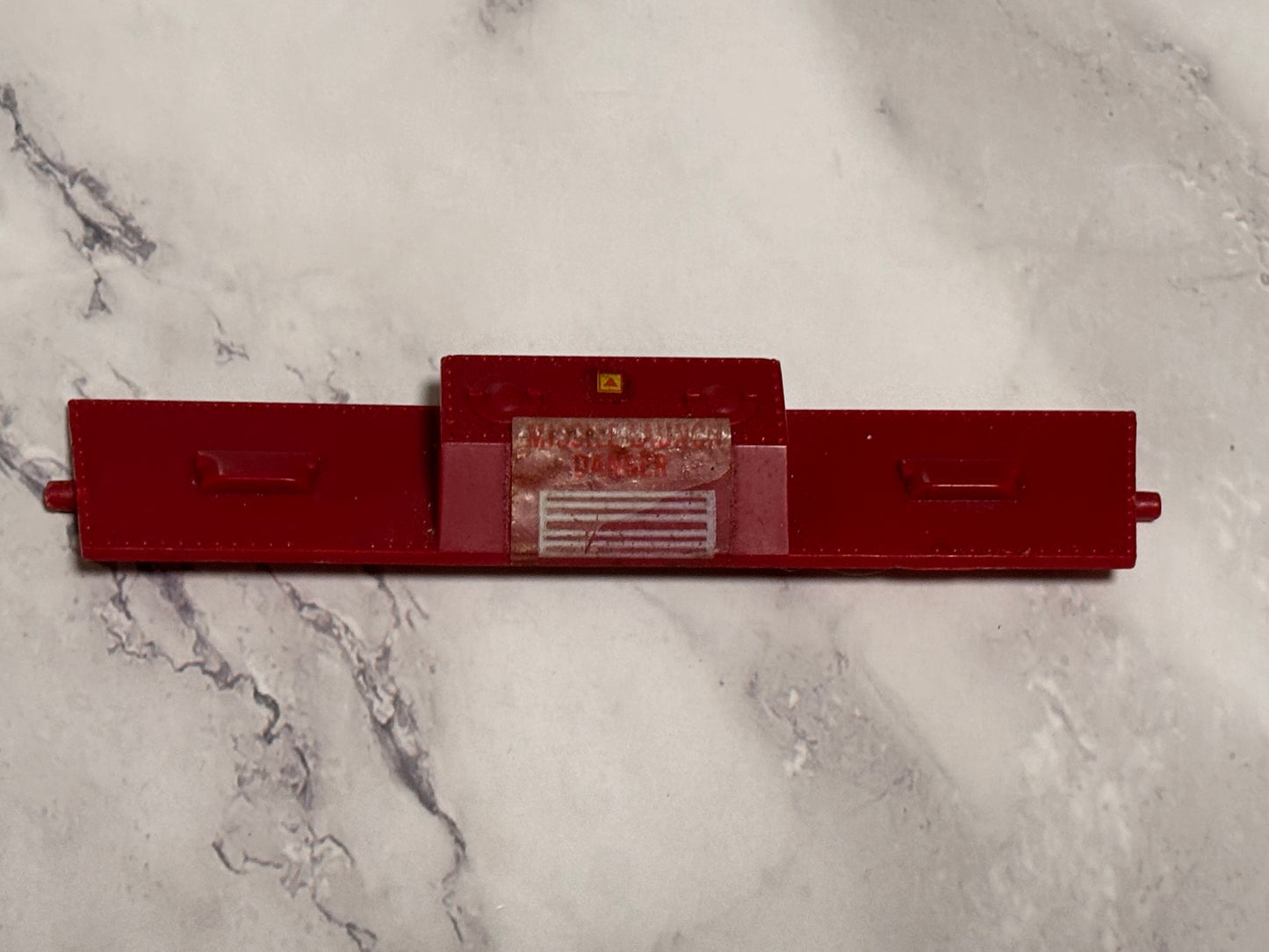1985 Vintage G.I. JOE Cobra Moray Hydrofoil Vintage Missile Box Cover Red Top