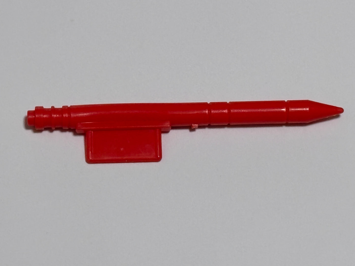 1988 GI Joe Remote Piloted Vehicle RPV Red Missile Rocket Original Part
