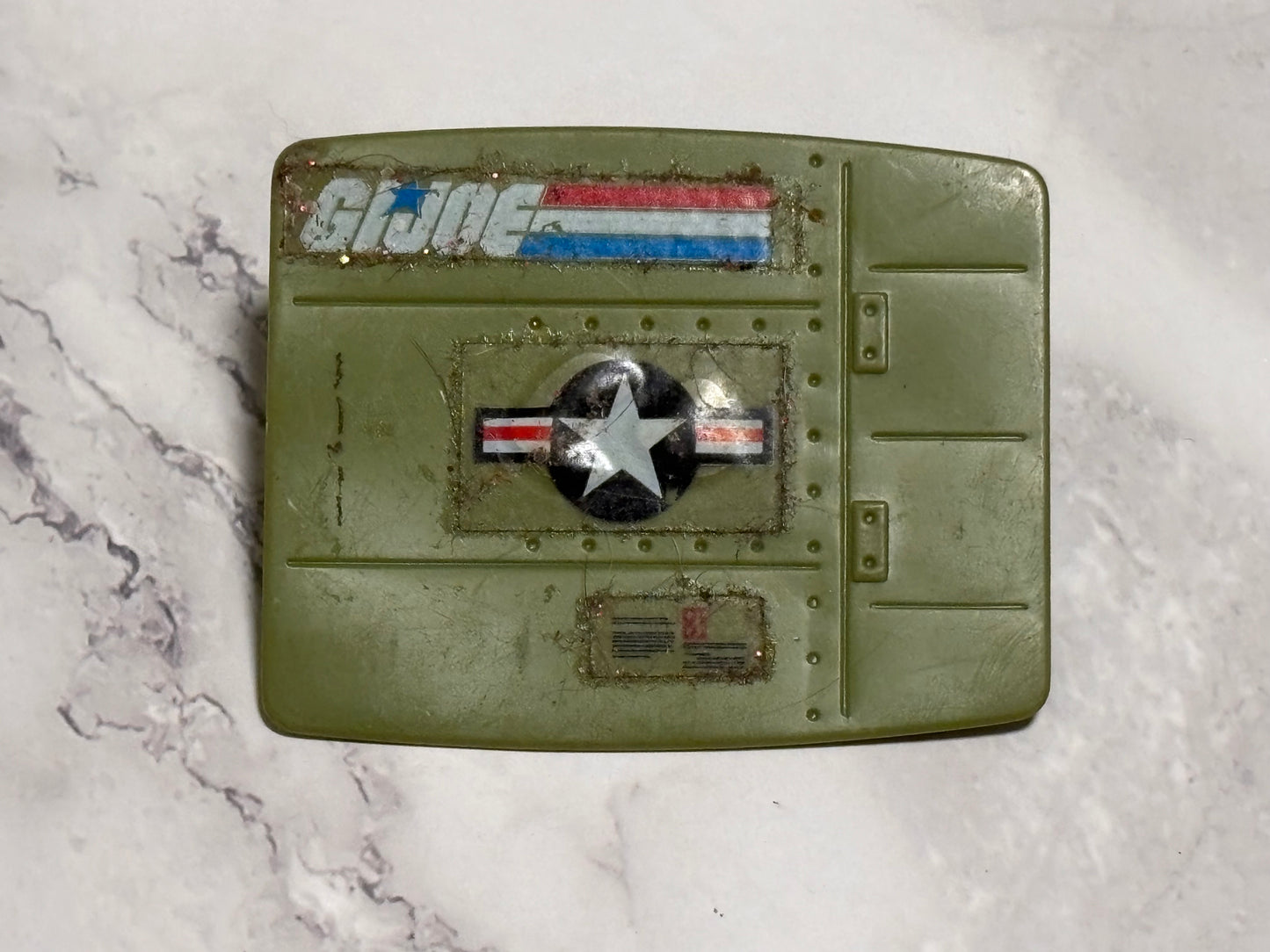 GI Joe 1984 Sky Hawk Side Wing Fin Stabilizer Vintage Vehicle Part Hasbro ARAH