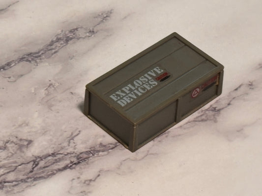 Vintage GI Joe 1984 Missile Defense Unit Missile Crate & Lid Ammo Box ARAH
