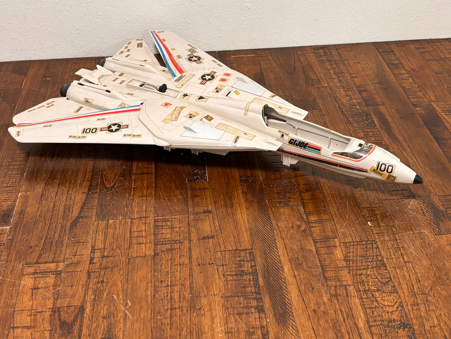 Vintage 1983 GI Joe Hasbro Jet Skystriker XP-14F Authentic Original ARAH 1980s