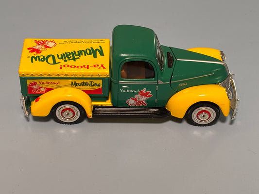New Golden Wheels Ford 1940 Mountain Dew Delivery Truck Hillbilly Yo-hooo!