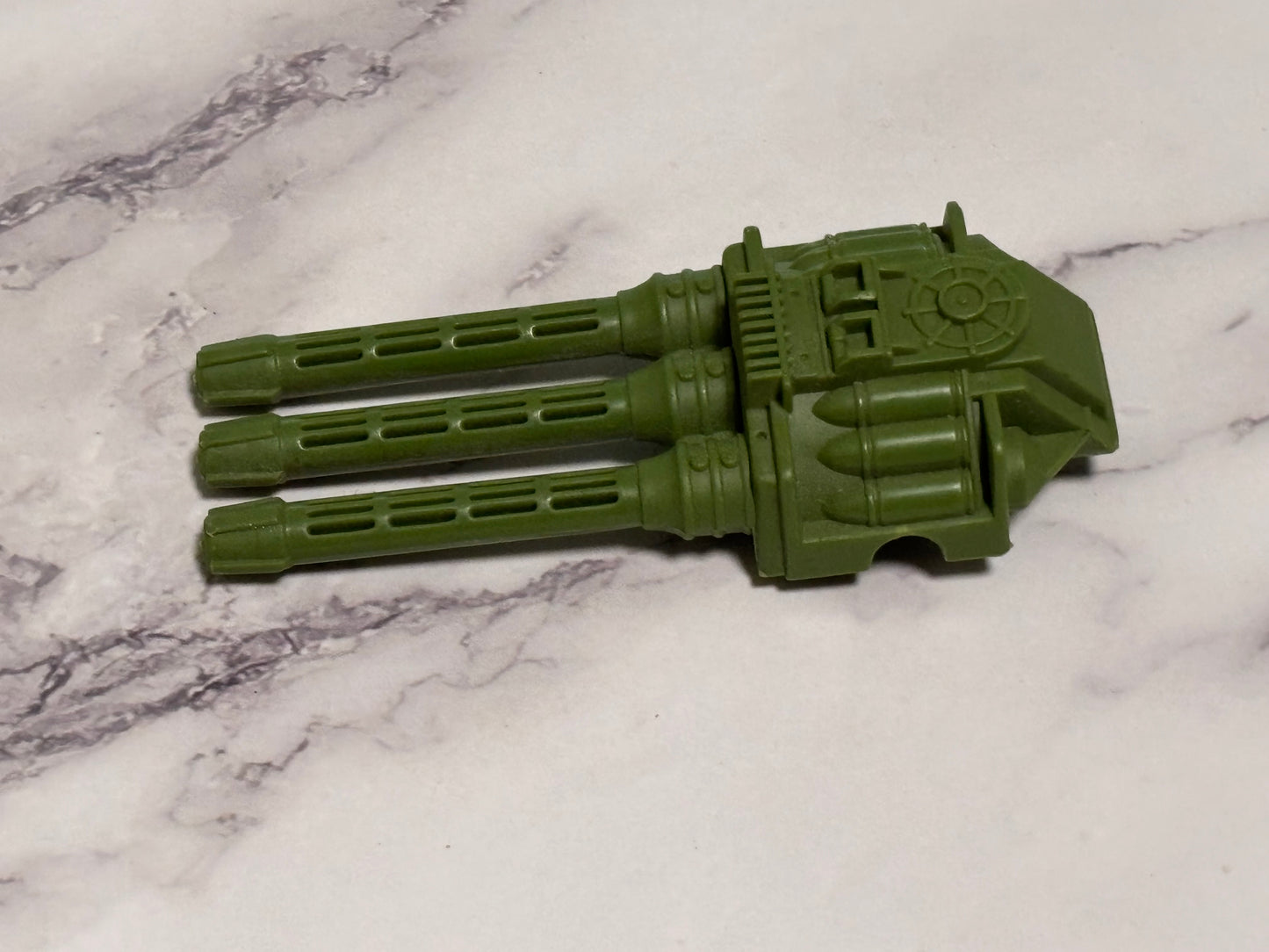 Vintage GI Joe ARAH 1990 General Triple Barrel Gun Cannon Vehicle Part