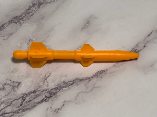GI Joe 1990 General Large Yellow Deck Missile Rocket Vehicle Part Hasbro ARAH