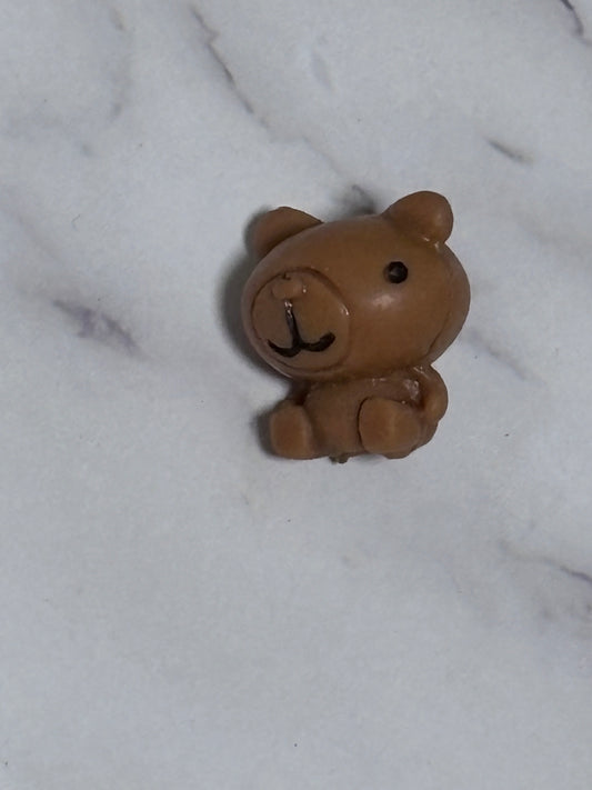 Kai Rilakkuma Look Alike Brown Bear Squishy Pencil Topper