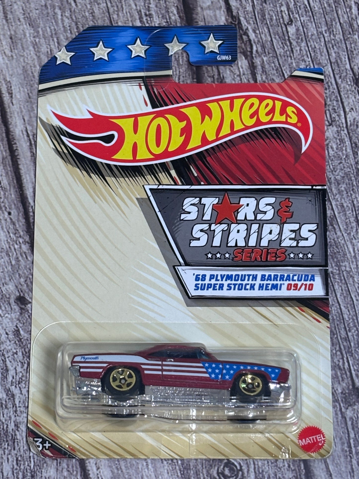 2019 Hot Wheels Stars and Stripes 70 Chevy Camaro RS Red Diecast 1:64 New