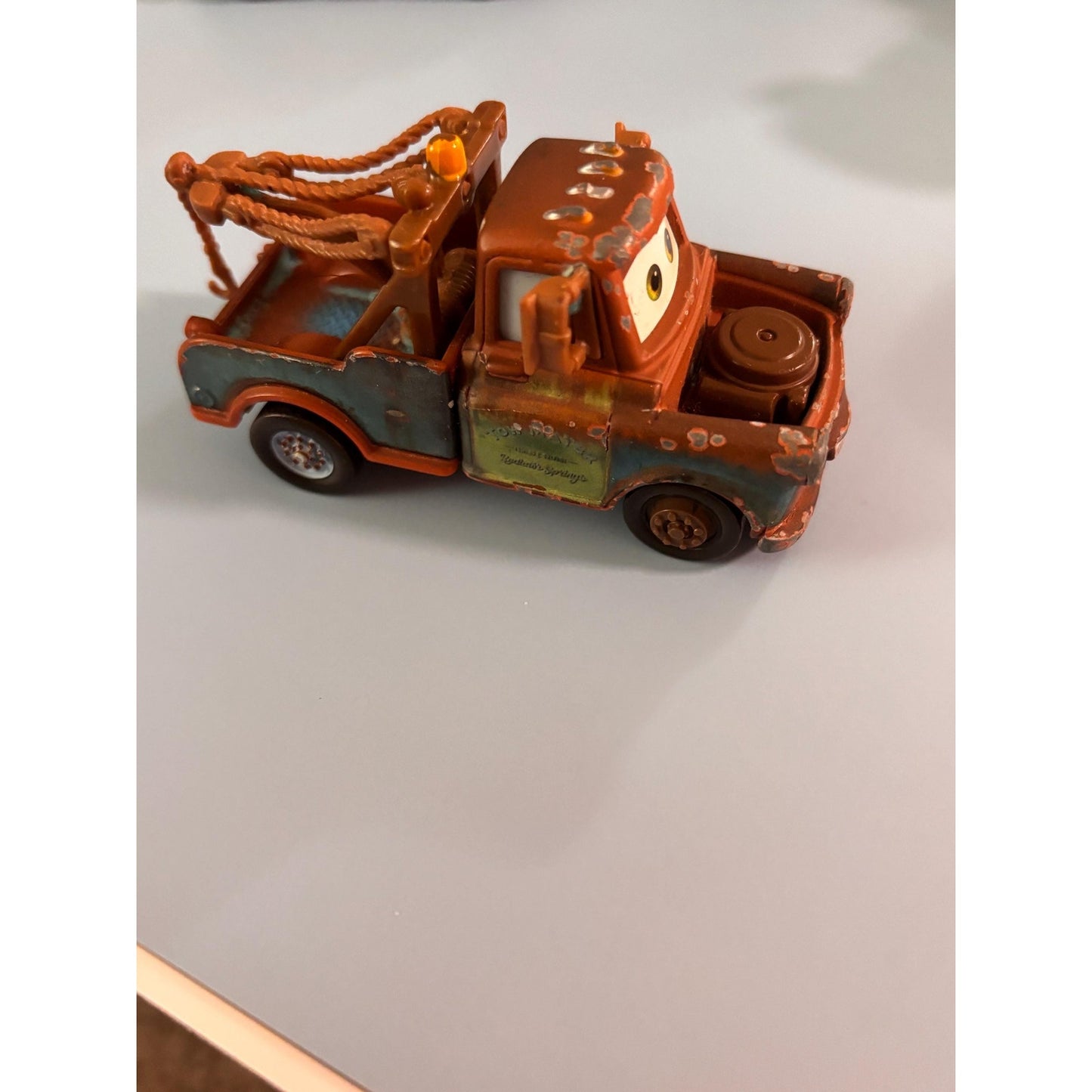 Disney Pixar Cars Mater Metal Diecast Vehicle Tow Truck Brown