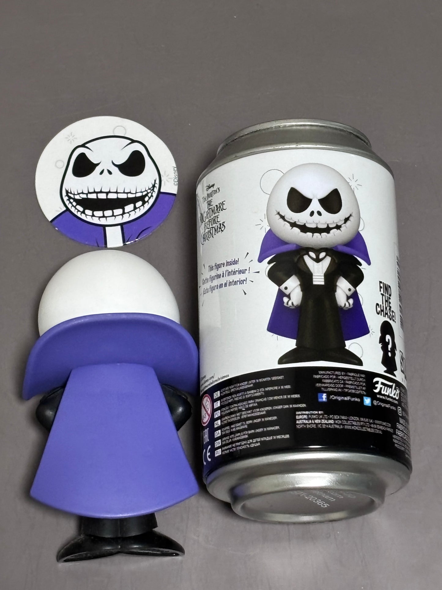 Funko Soda Pop Nightmare Before Christmas Vampire Jack Skellington Common