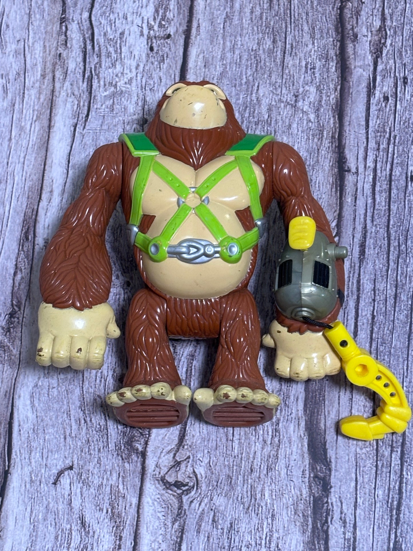 2002 Fisher Price Rescue Heroes Swinger Gorilla Monkey Ape Action Figure Mattel
