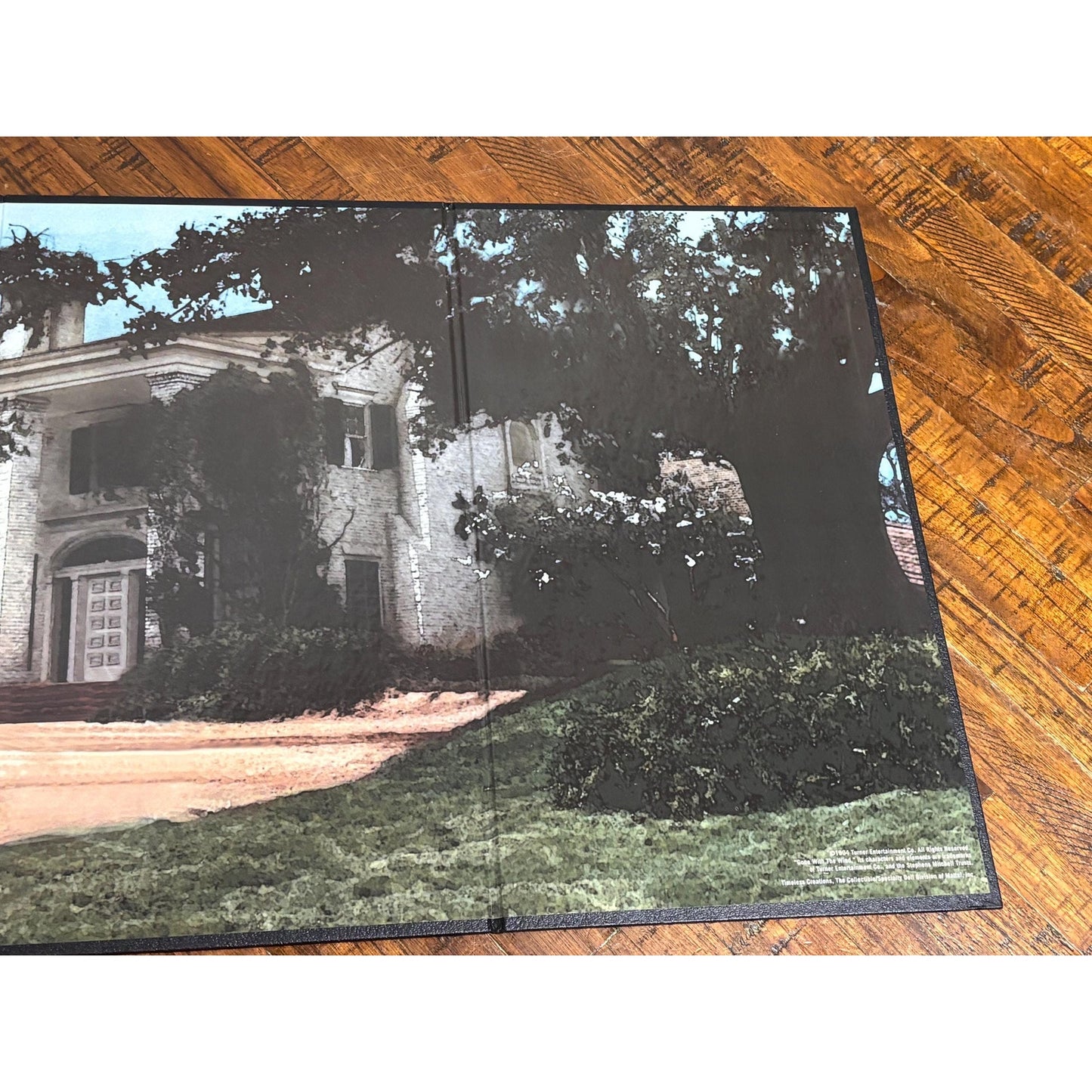 Gone With The Wind Diorama Panoramic Backdrop Display Panel Mattel 1994 Turner