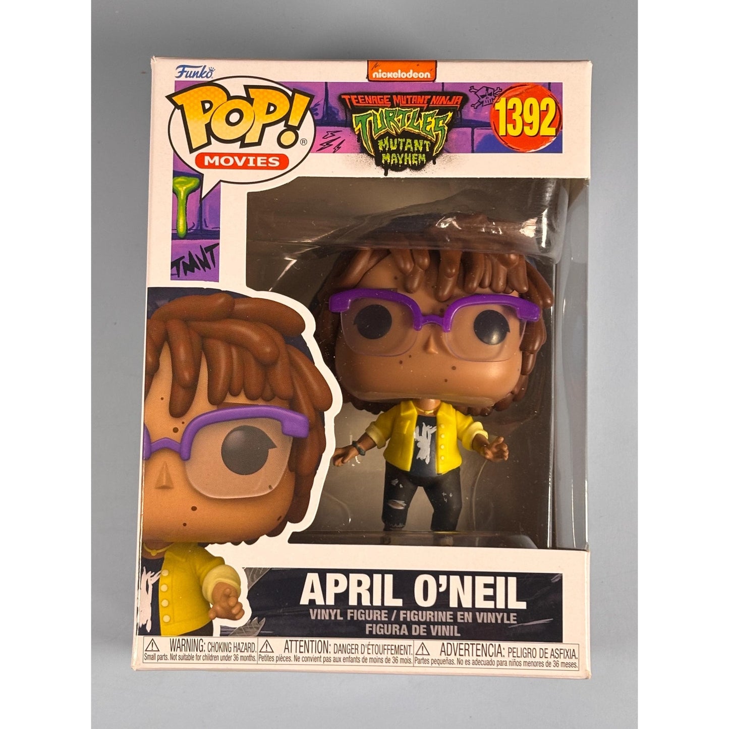 Funko Pop Mutant Mayhem TMNT April O'Neil - Ninja Turtles Vinyl Figure #1392 New