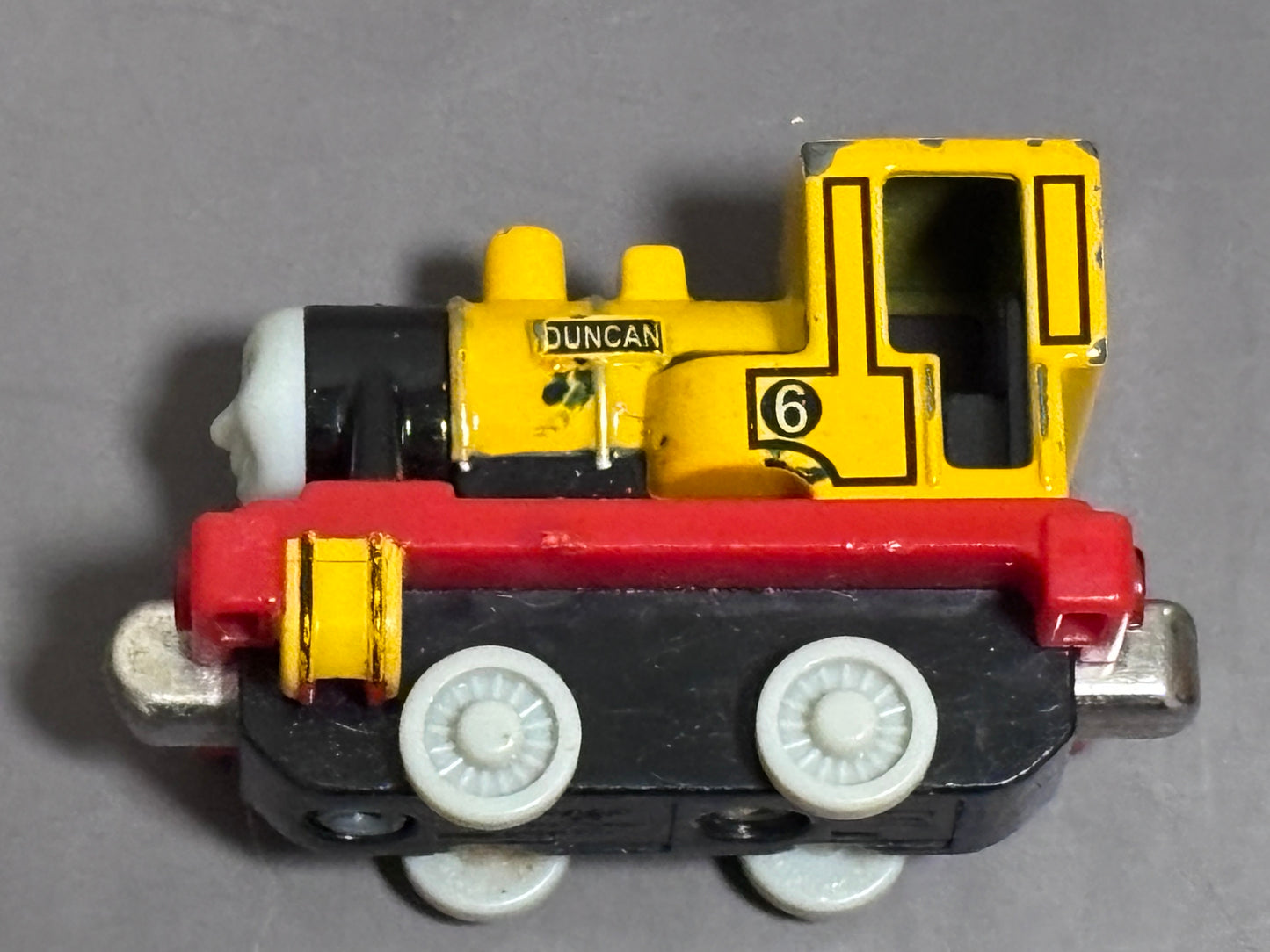 Thomas Take Along Duncan No.6 Engine Diecast 2002 Gullane Train Toy