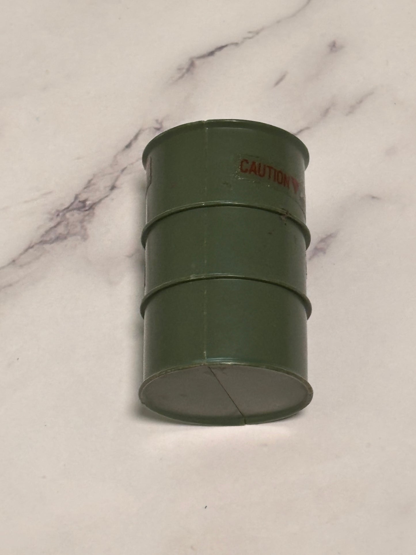 Vintage GI Joe ARAH Cobra 1984 Mortar Defense Unit Fuel Oil Barrel Drum