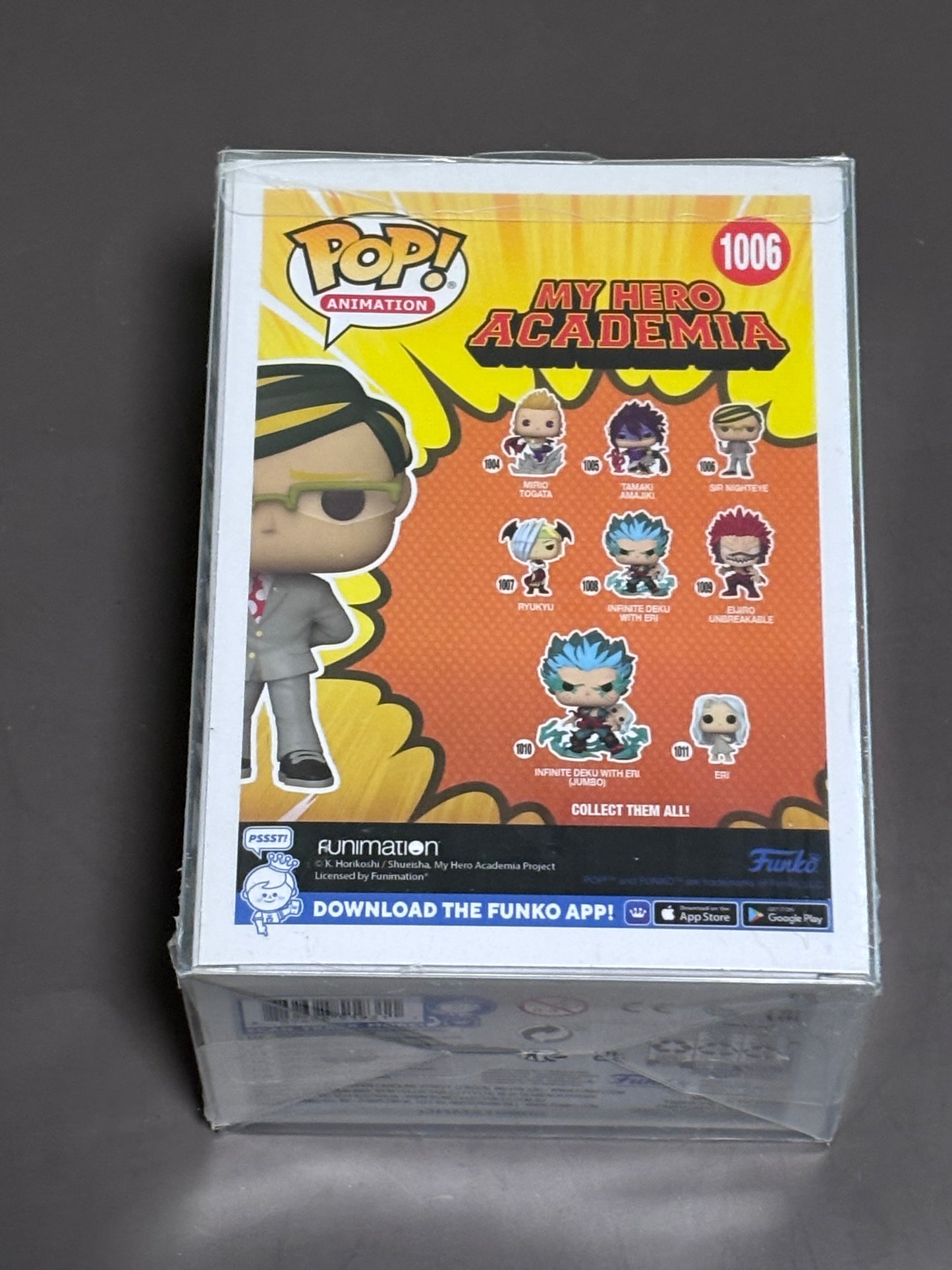 Funko POP! Sir Nighteye #1006 Animation My Hero Academia Vinyl Figure