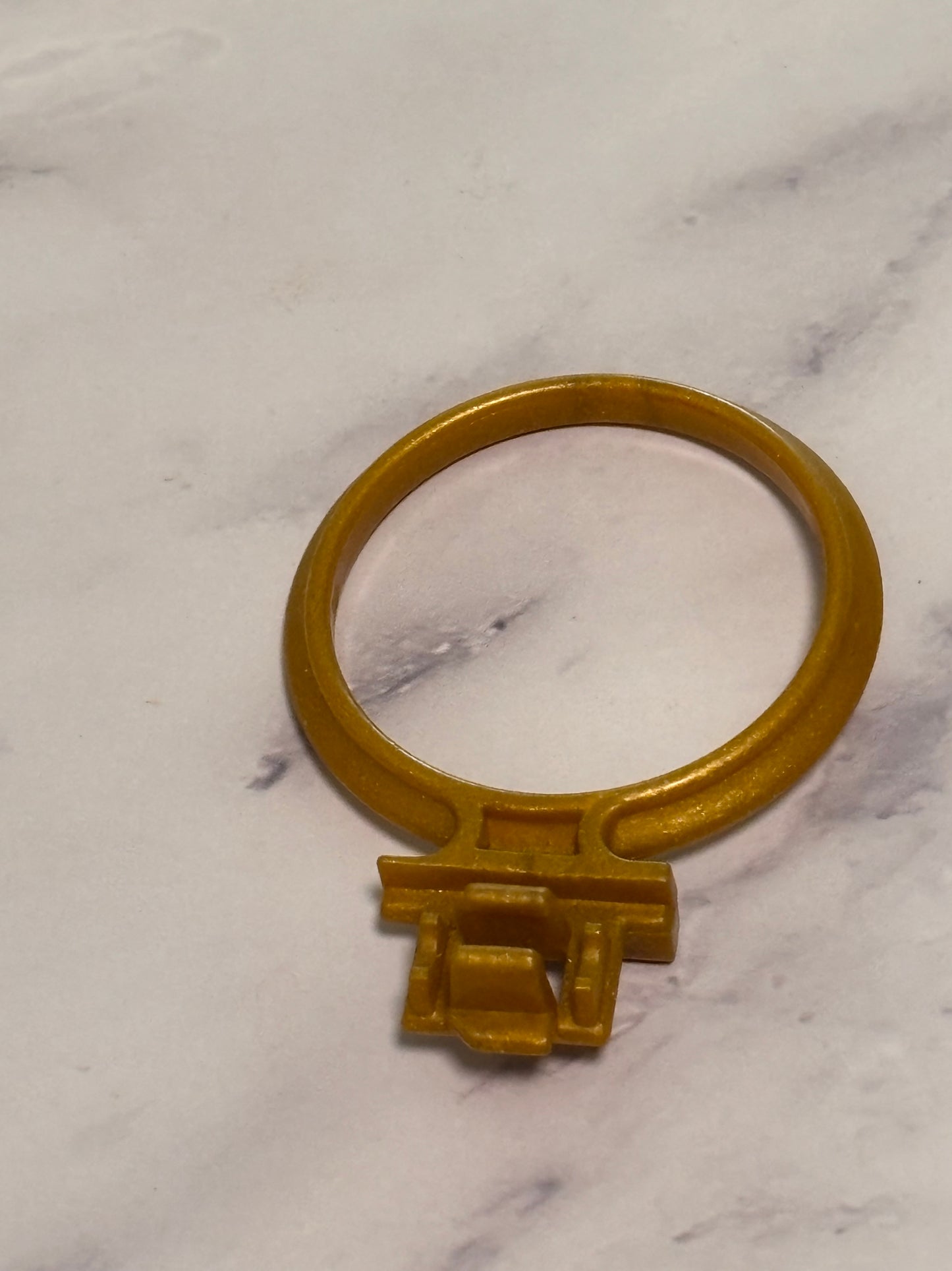 GI Joe Destro Despoiler Gun Ring 1988 Demon Vehicle Gold Part