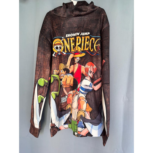Shonen Jump Hoodie Anime One Piece Hoodie Lightweight Sweatshirts Kids Small NWT
