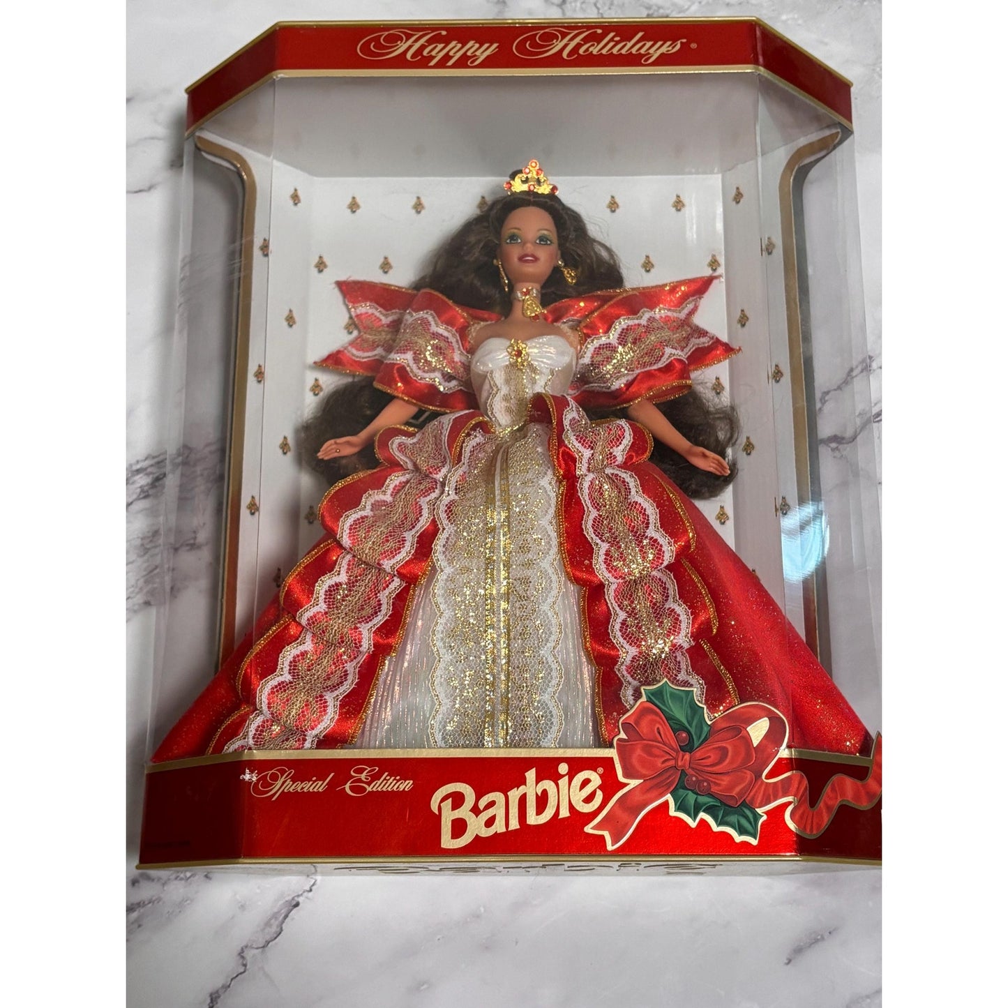 1997 Happy Holidays Special Edition Barbie Doll Mattel No. 17832 Christmas