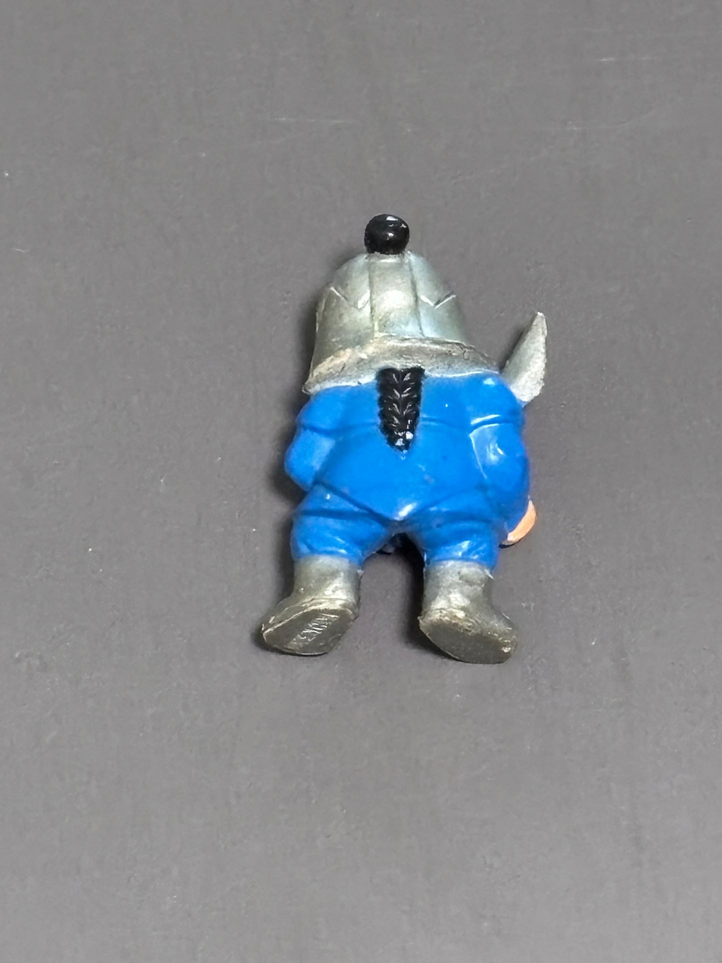 Ninja Mites Mini Blue Figure Ninja Small Toy 1" Martial Asian Sai Vending Machine