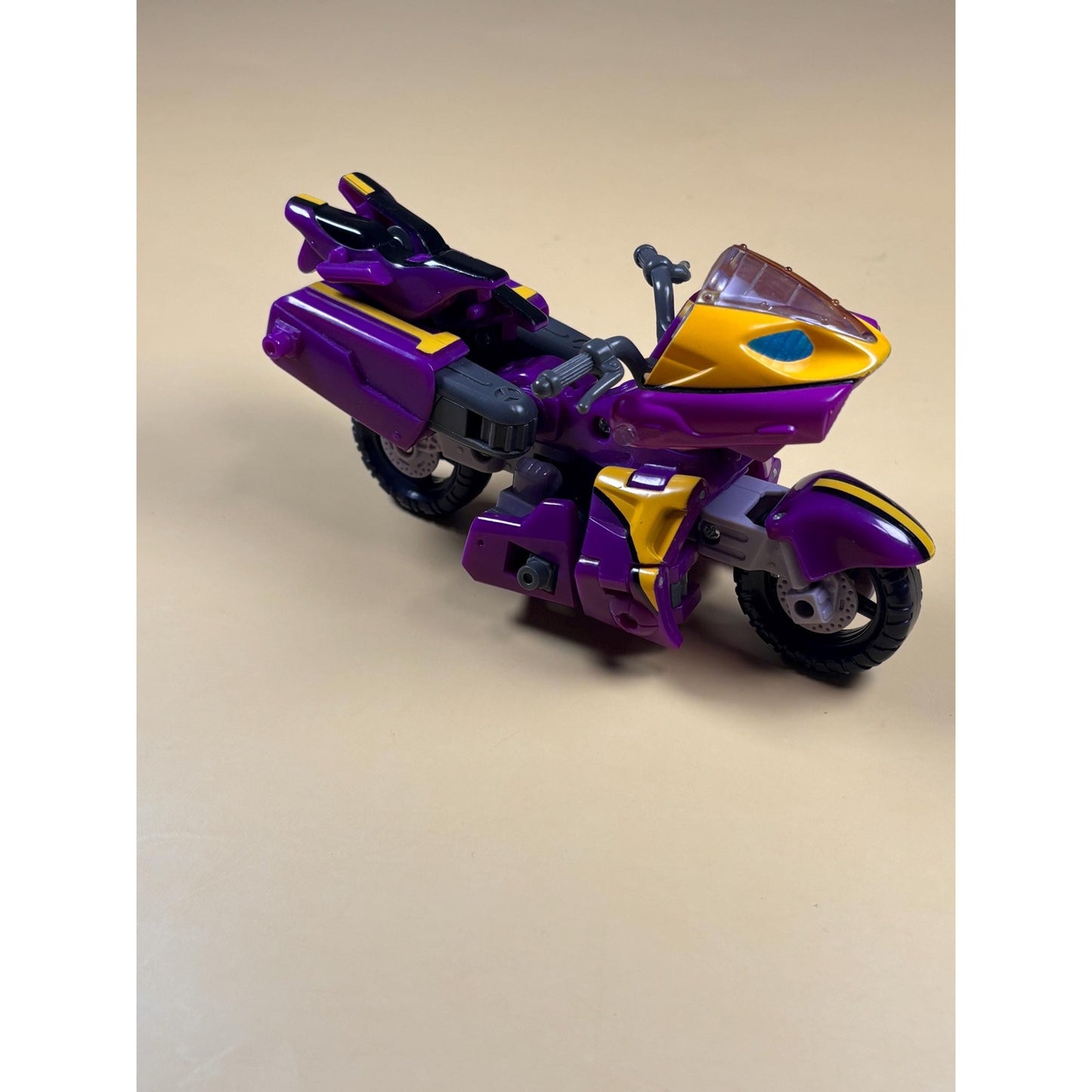 Transformers Armada Sideways Supercons Action Figure Hasbro 2002 Motorcycle