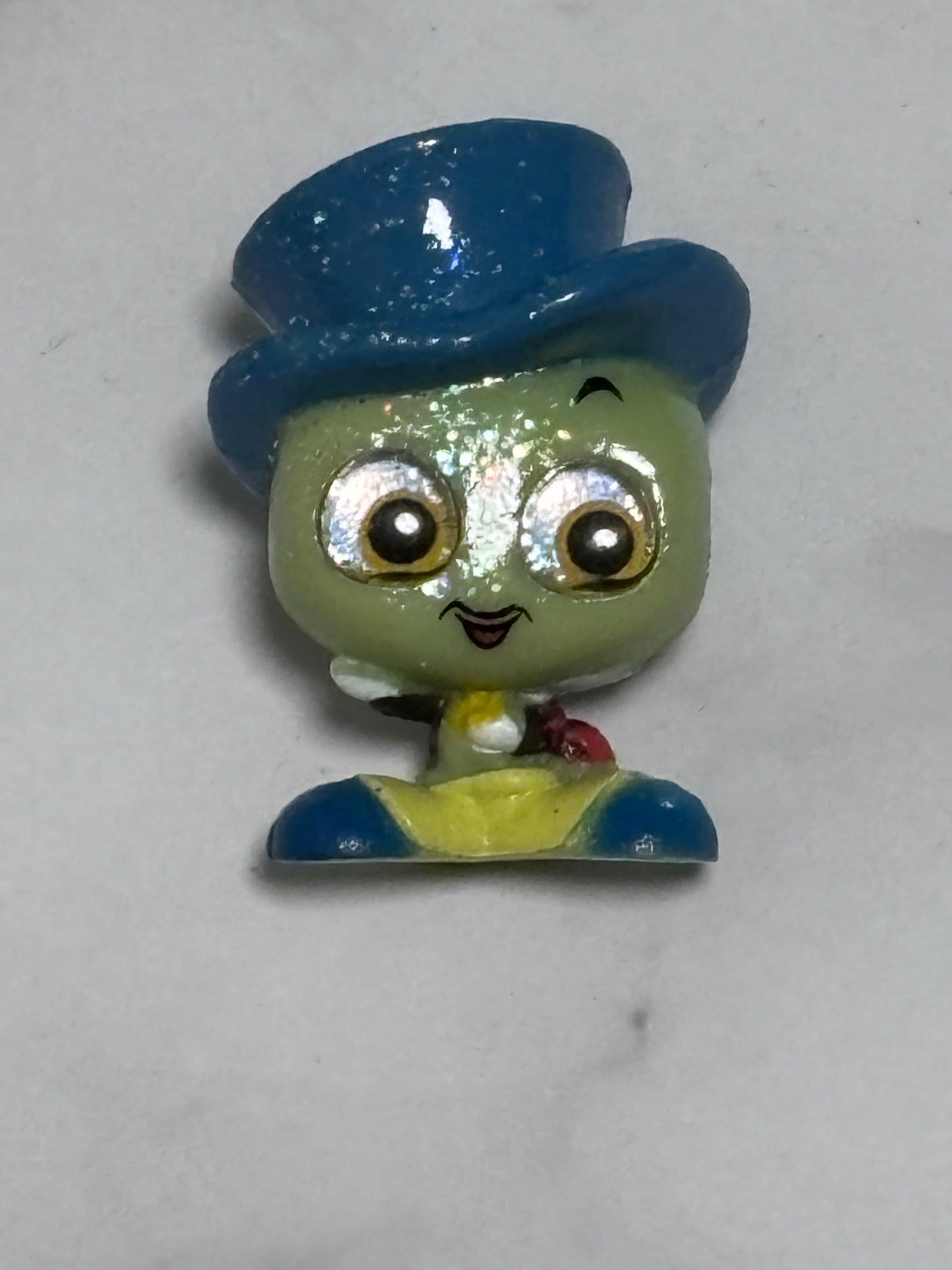 Disney Doorables Series 1 Ultra Rare Jiminy Cricket from Peter Pan Glitter