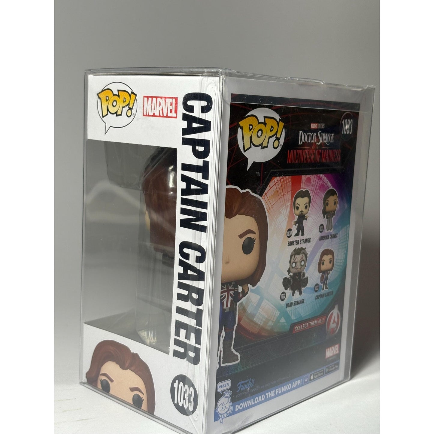 POP! Funko Marvel Studios Dr Strange Multiverse of Madness #1033 Captain Carter