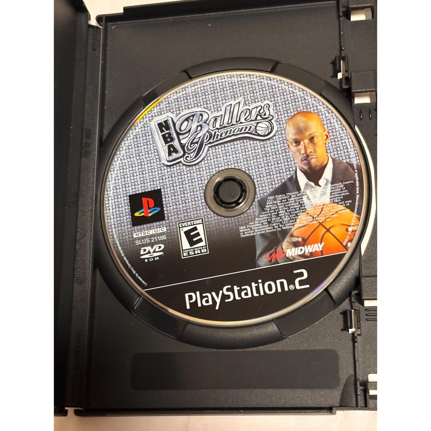 NBA Ballers: Phenom PS2 (Sony PlayStation 2, 2006) Game Only BlockBuster Case