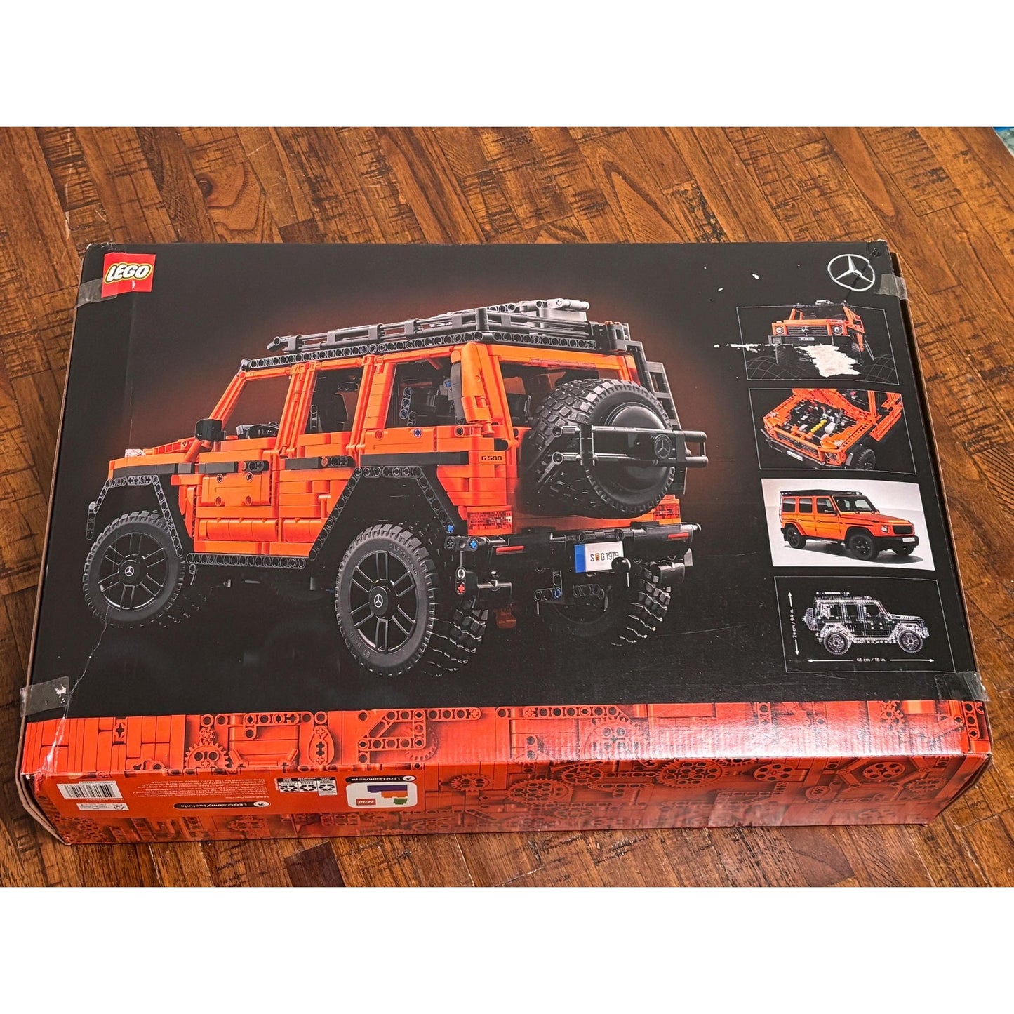 Lego Technic Mercedes-Benz G 500 Professional Line Building Set 42177 New Sealed