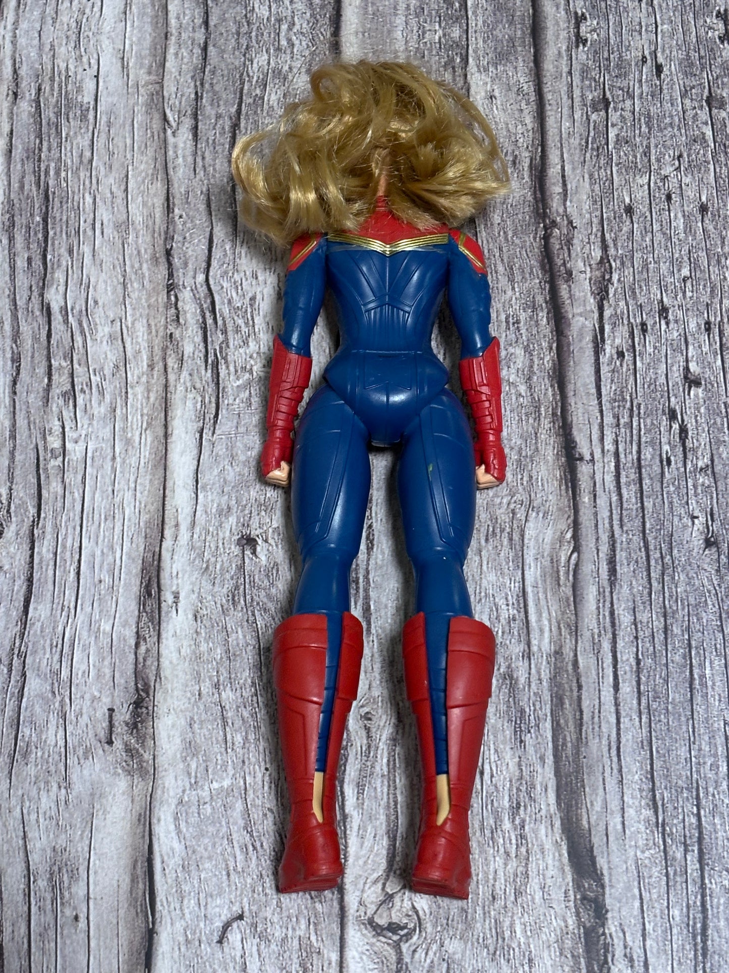 Hasbro 2018  Captain Marvel Brie Larson 12" Action Figure Rooted Hair Complete
