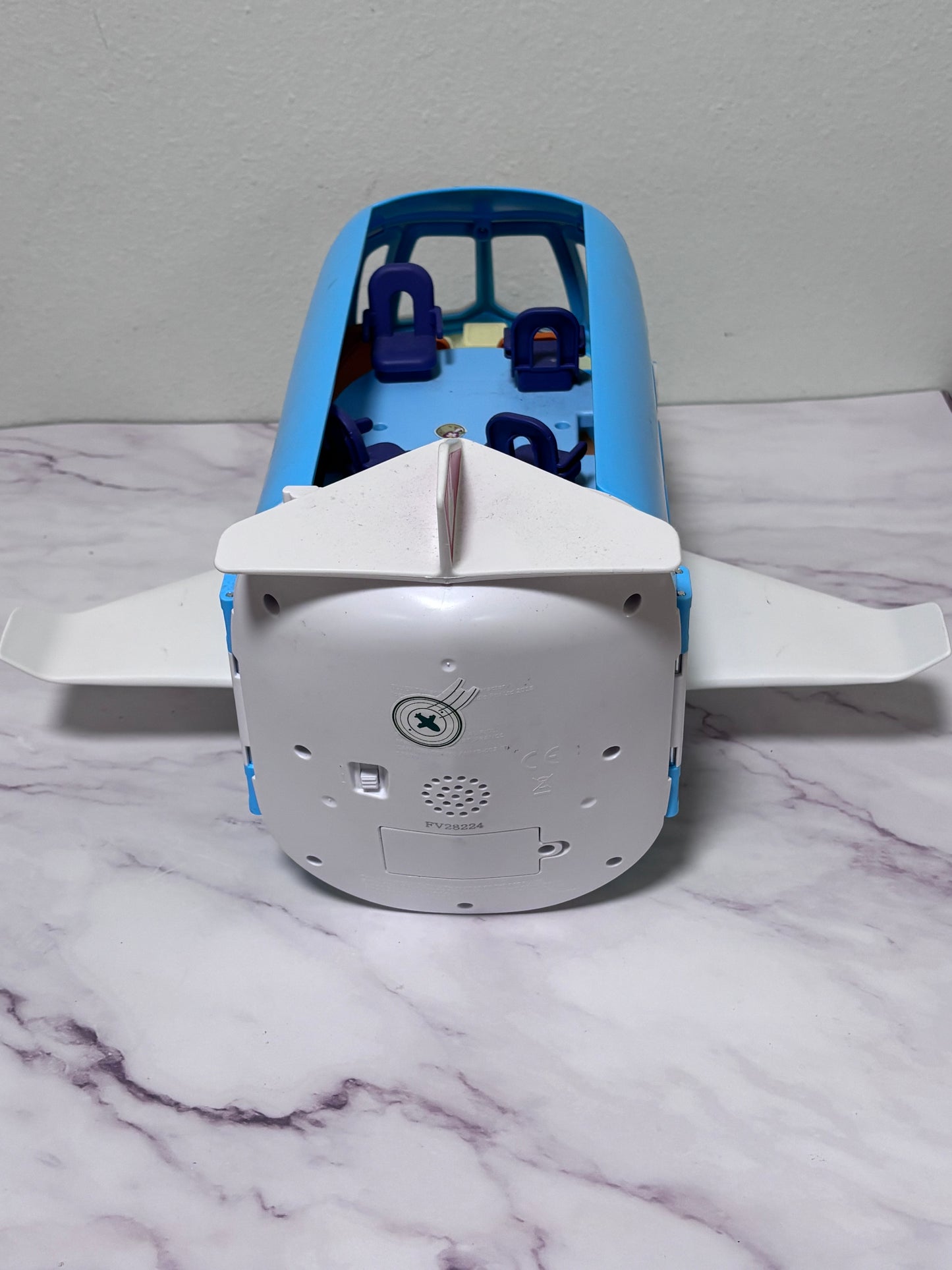 Bluey 3-in-1 Transforming Plane Figure Playset Airplane Boat Resort