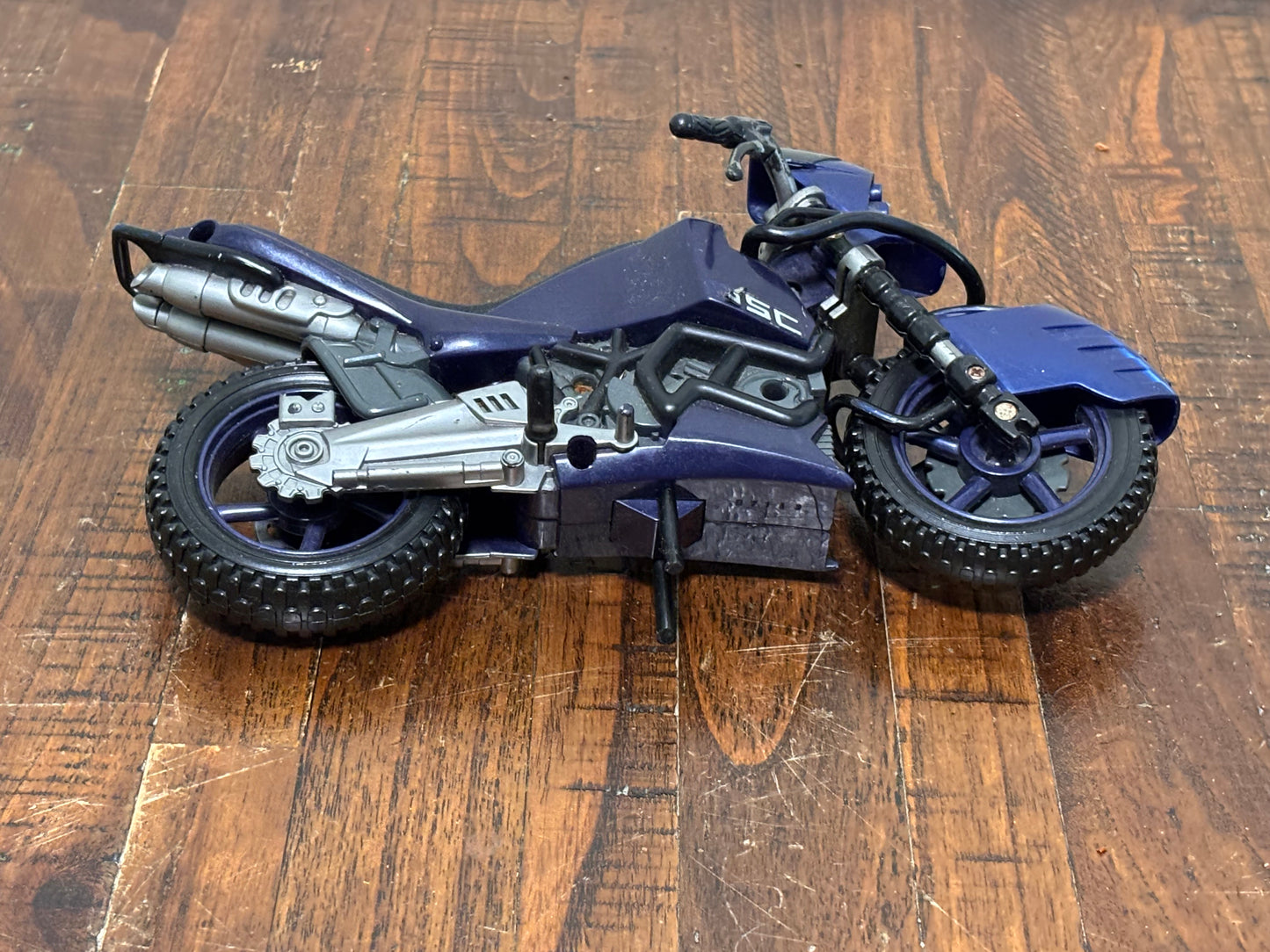 2006 Playmates Donatello Mirage Studios TMNT Nightwatcher Stunt Rider Motorcycle