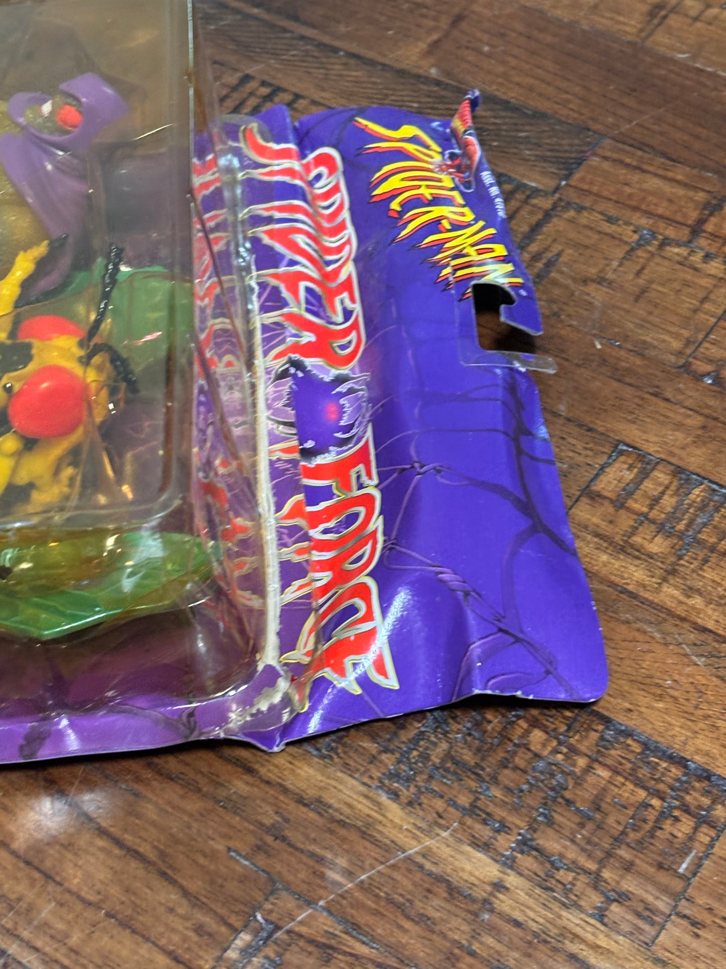 Marvel Comics Spider-Man Spider Force Action Figures Transforming Insect Armor Swarm Toy Biz 1997 5” New