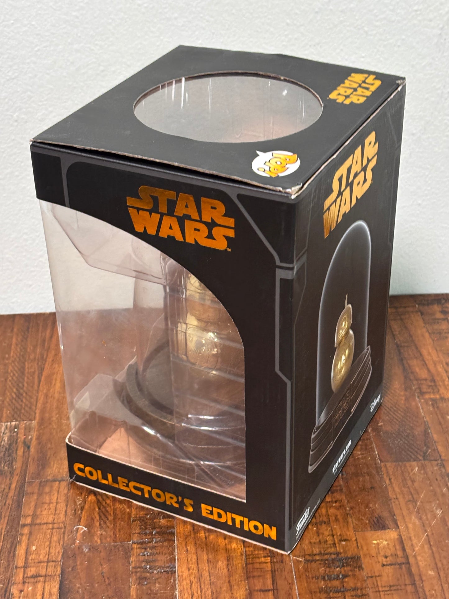 Funko Pop! Star Wars Collector's Edition Gold Chrome BB-8 Hot Topic Exclusive