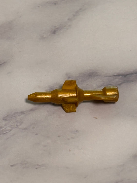 GI Joe Destro Despoiler Missile Bomb 1988 Demon Vehicle Gold Part