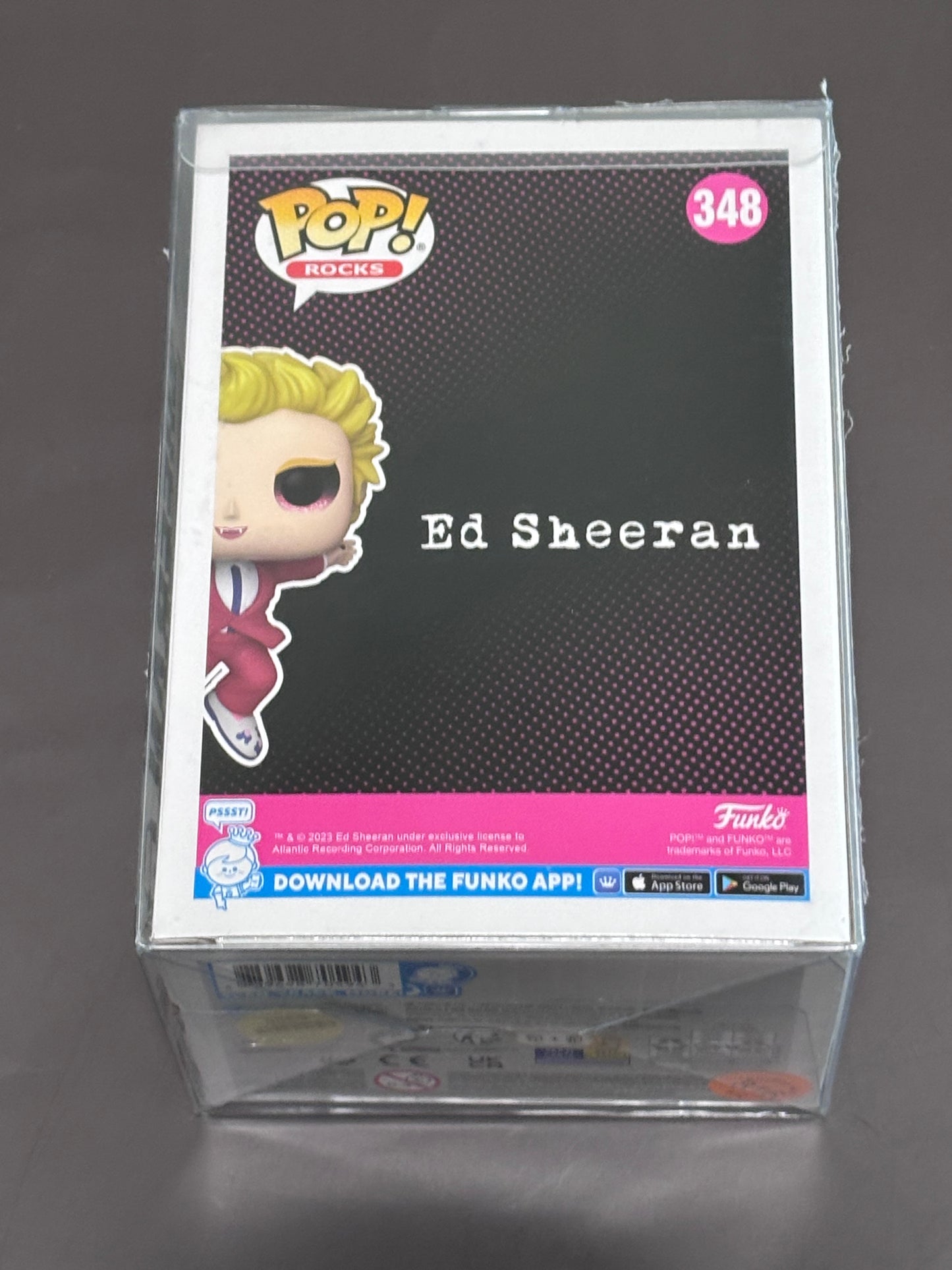 Funko Pop! Rocks #348 Ed Sheeran Bad Habits/Vampire Collectible Vinyl Figure New