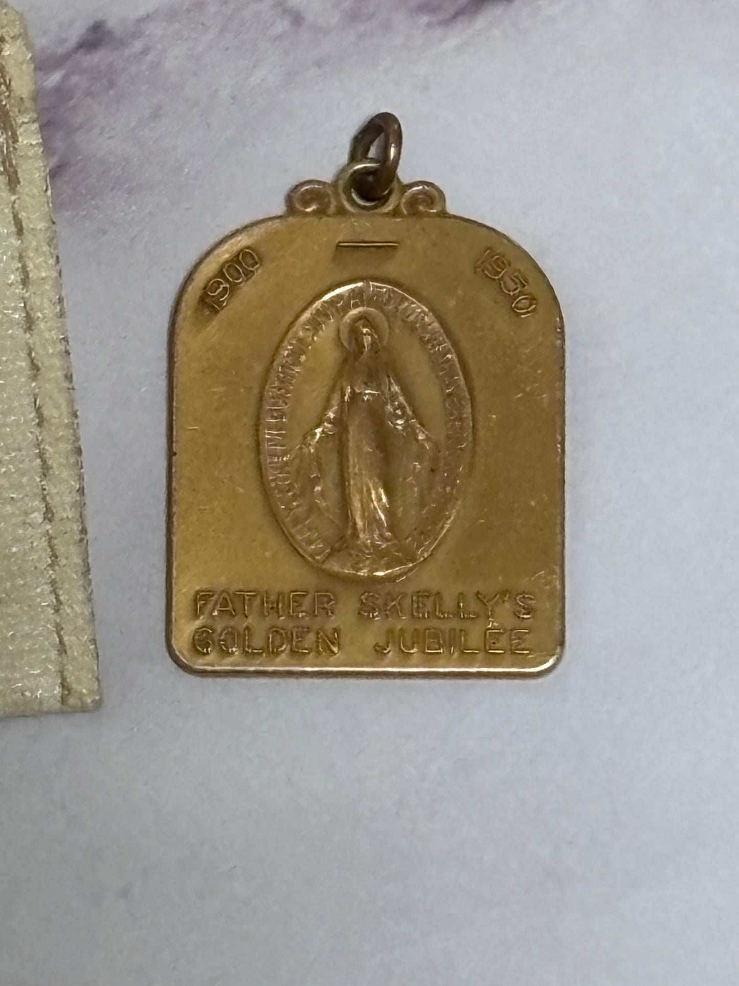 VTG Brass Central Association Of the Miraculous Medal 35th Anniversary Medal